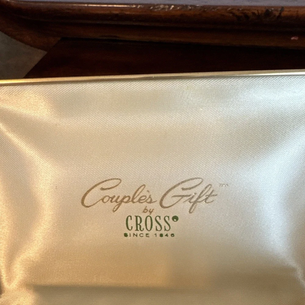 Sterling Cross Couples Gifts - For Him & For Her Pen Set Vintage Hard Case